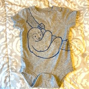Jumping Beans 9m sloth onesie